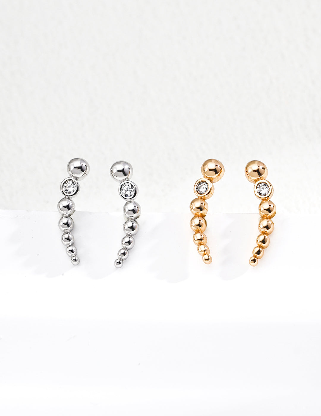 Vintage Boat Earrings - Diamond Dream Design | Unique Jewelry